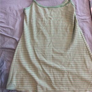 American Eagle Outfitters Olive Striped Camisole